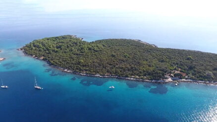 ISLAND IN KAVARNER BAY - CROATIA